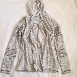 Cardigan with Hoodie